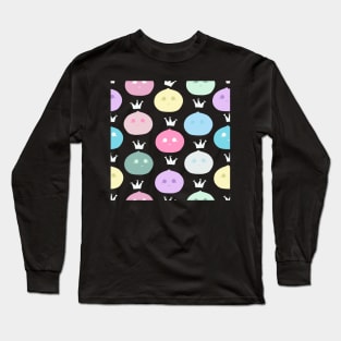 Mochi Queen pattern Long Sleeve T-Shirt